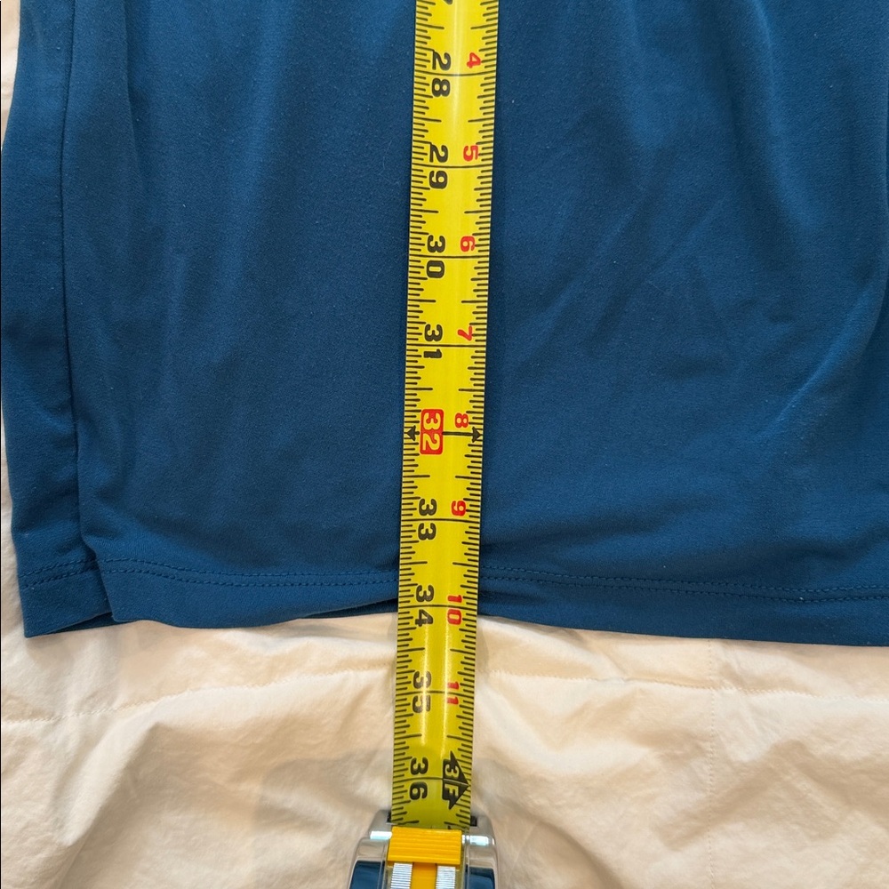 Charter Club Blue Faux Wrap Dress/ Petite Small - Picture 13 of 14